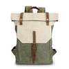 Volera - Waxed Canvas Backpack For Woman