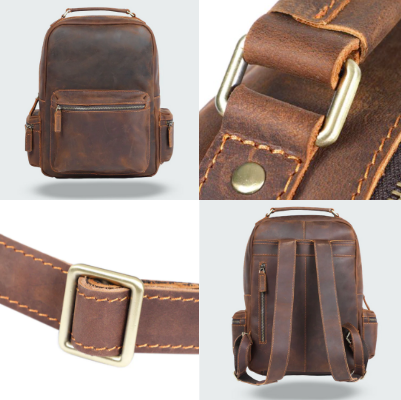 Brooks Classic Leather Backpack Specifications: