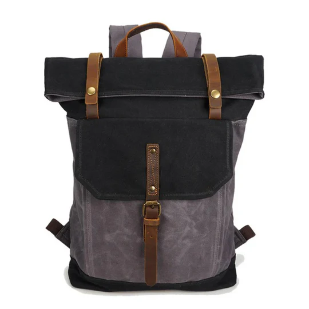 Volera - Waxed Canvas Backpack For Woman