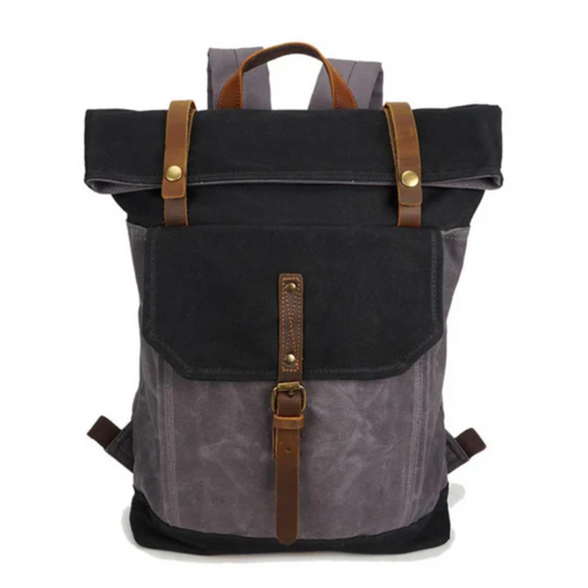 Volera - Waxed Canvas Backpack For Woman