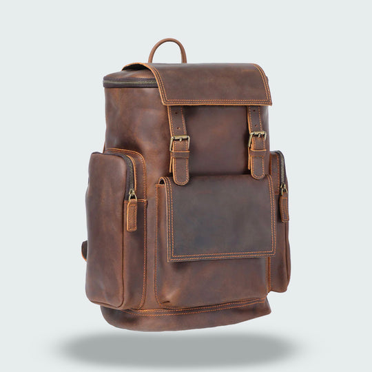 Alvaro - Vintage Leather Backpack