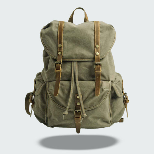 Ascend - Flap Backpack with Drawstring