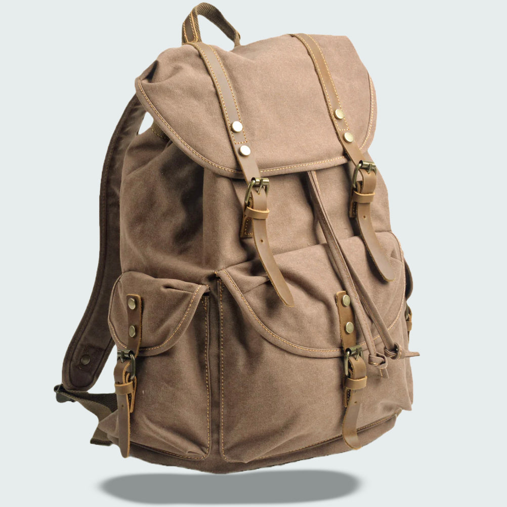 Ascend - Flap Backpack with Drawstring