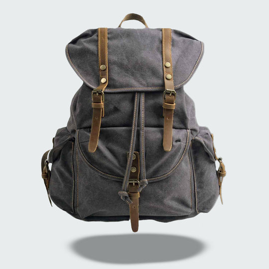 Ascend - Flap Backpack with Drawstring