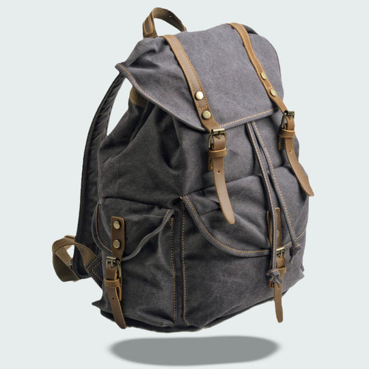 Ascend - Flap Backpack with Drawstring