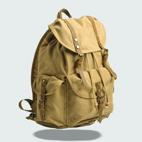 Ascend - Flap Backpack with Drawstring