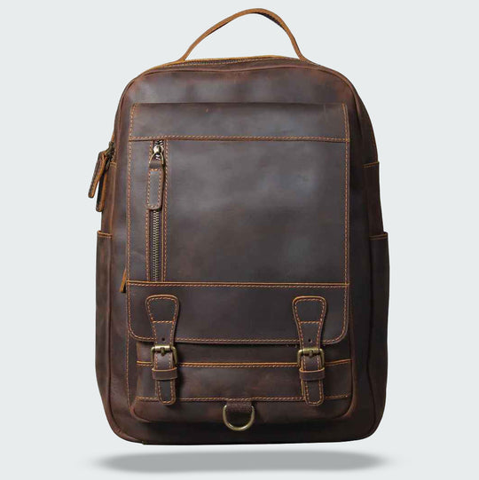 Ashton - Leather Laptop Backpack