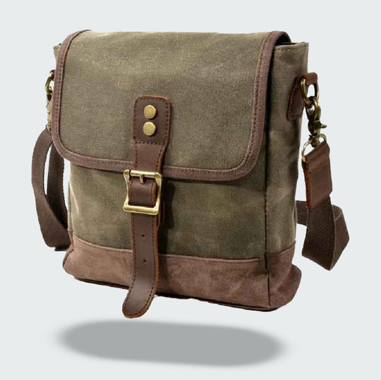 Dakota - Waxed Canvas Crossbody Bag