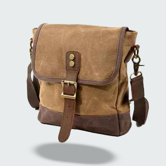 Dakota - Waxed Canvas Crossbody Bag