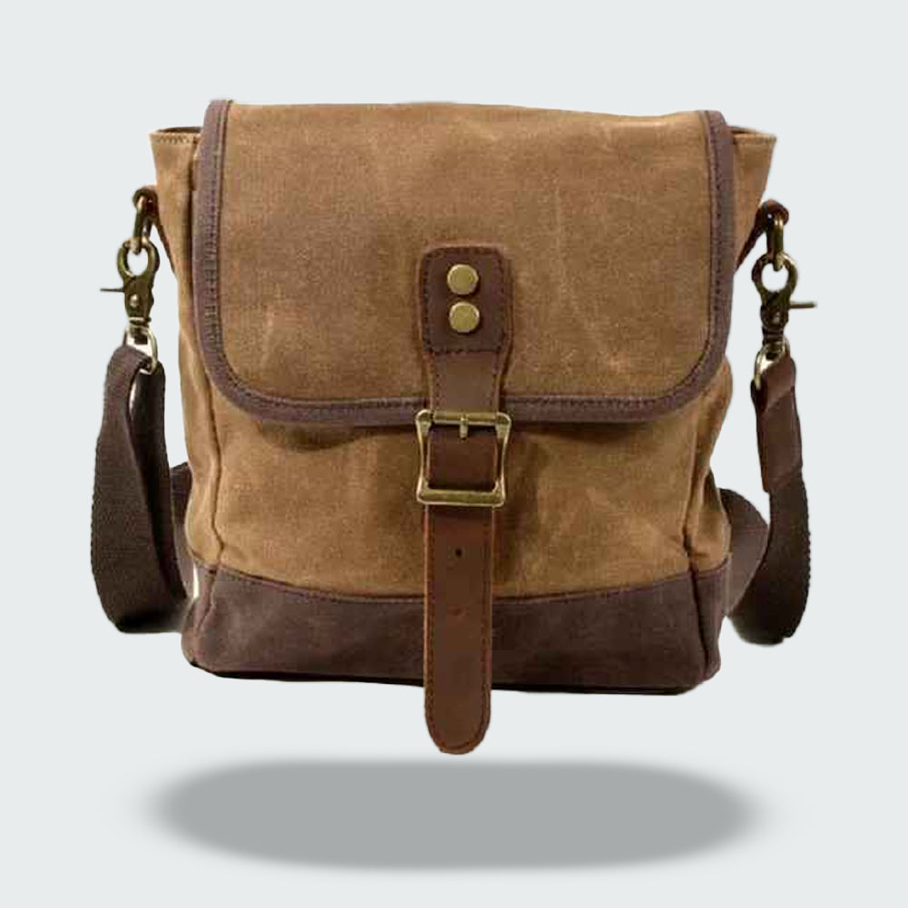 Dakota - Waxed Canvas Crossbody Bag