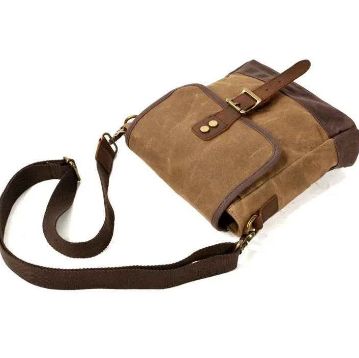 Dakota - Waxed Canvas Crossbody Bag