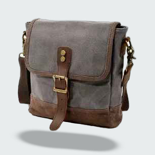 Dakota - Waxed Canvas Crossbody Bag