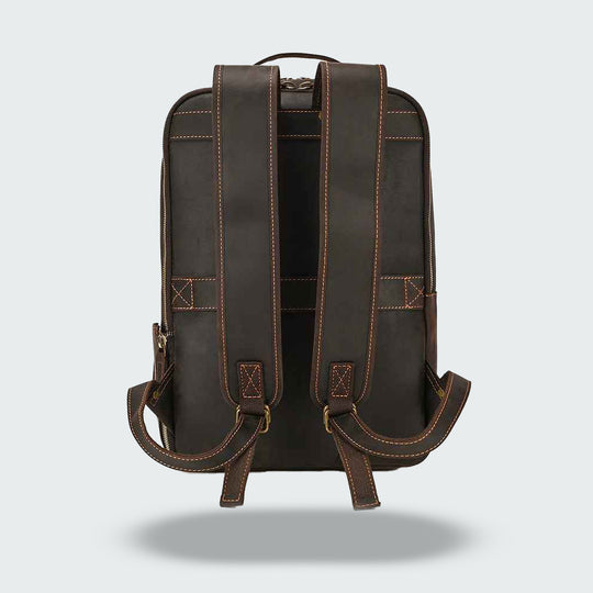 Dante - Compact Leather Laptop Backpack