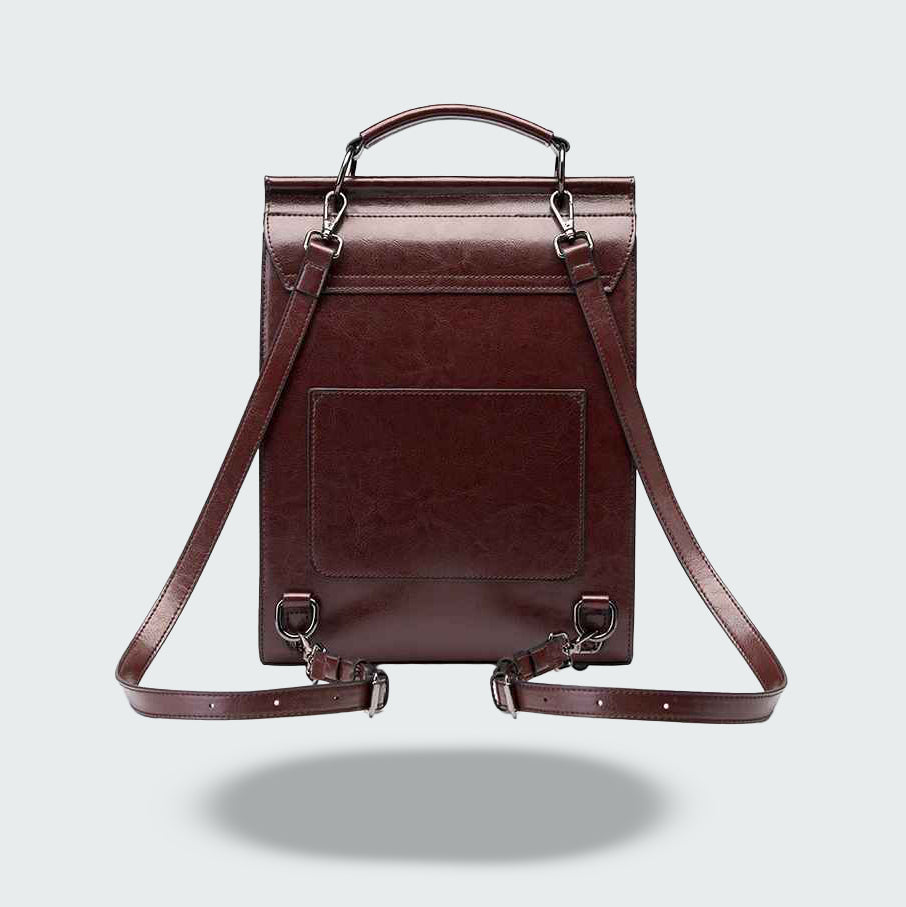 Elara - Elegant Leather Backpack for Women