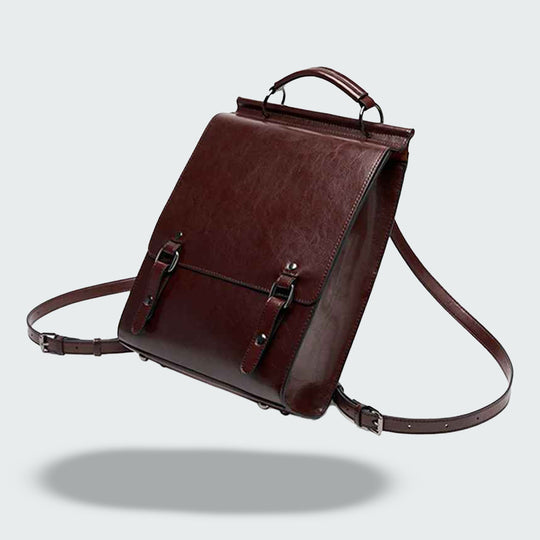 Elara - Elegant Leather Backpack for Women