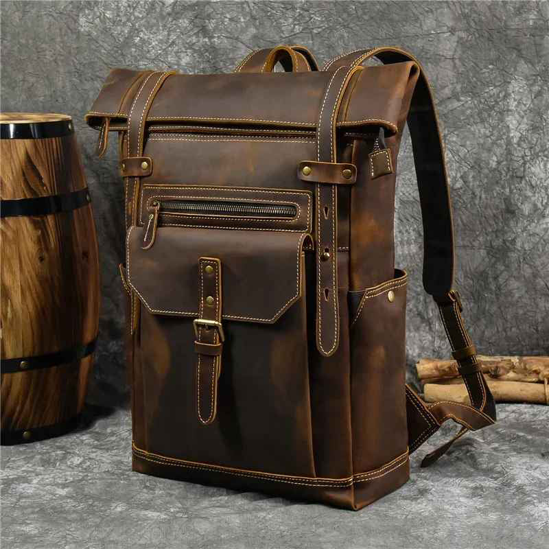 Everest - Functional Leather Backpack