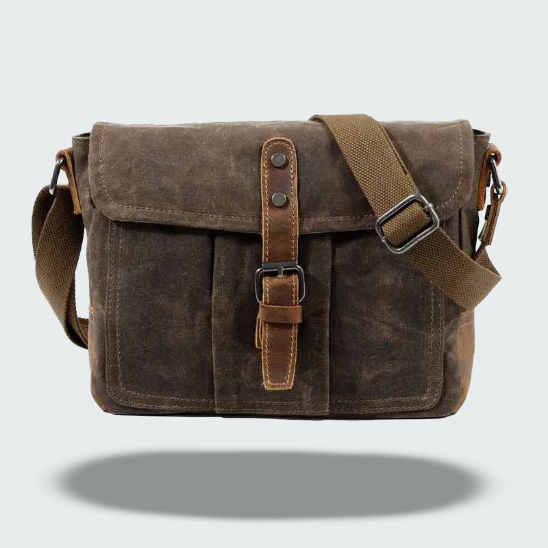 Hunter - Retro Canvas Messenger Bag