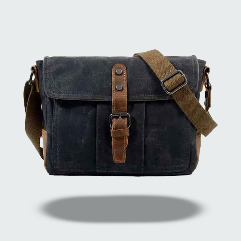 Hunter - Retro Canvas Messenger Bag