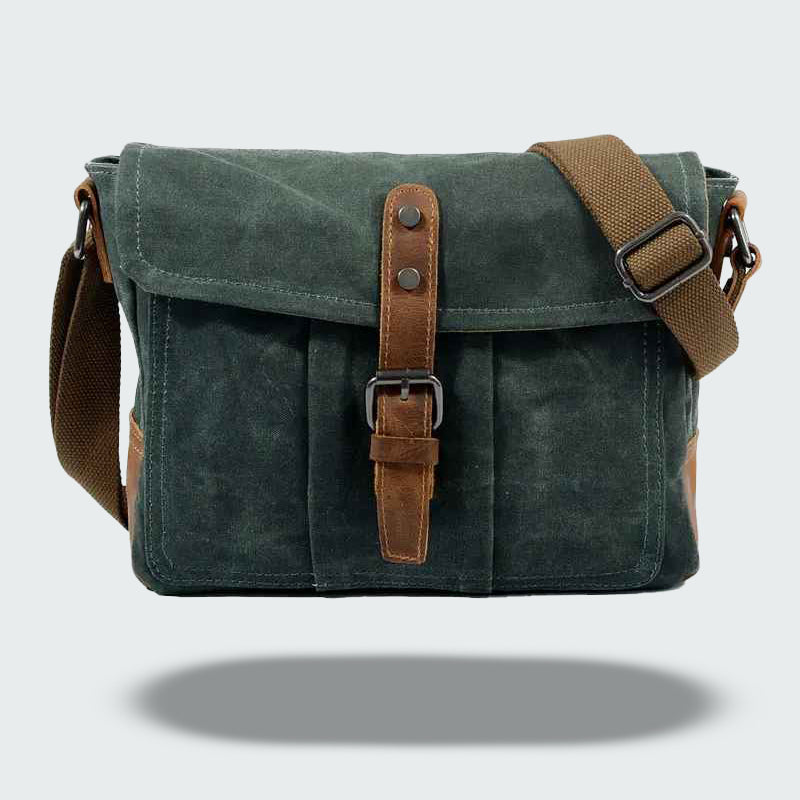 Hunter - Retro Canvas Messenger Bag