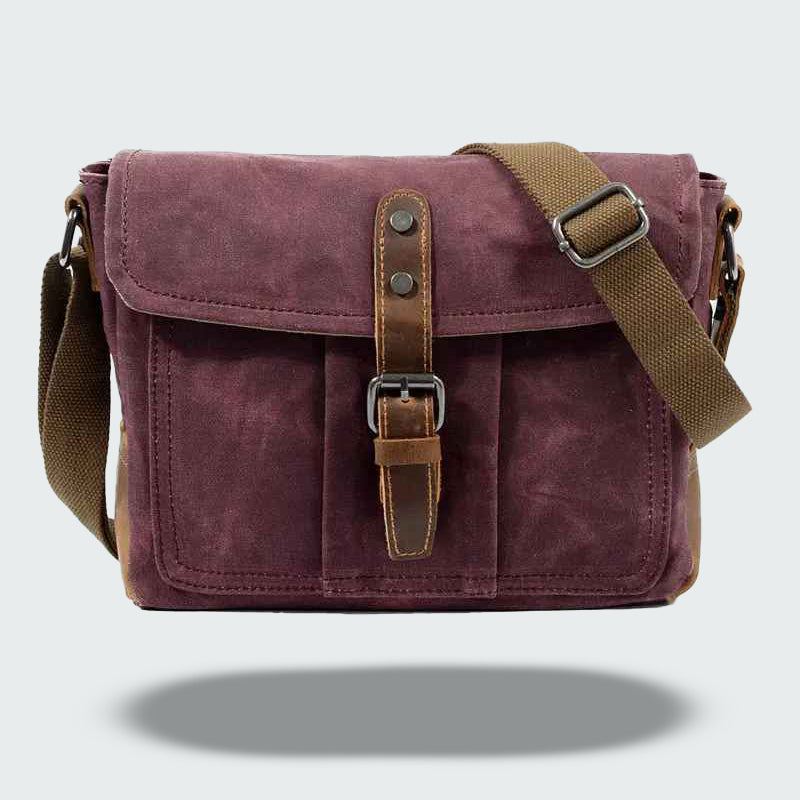 Hunter - Retro Canvas Messenger Bag