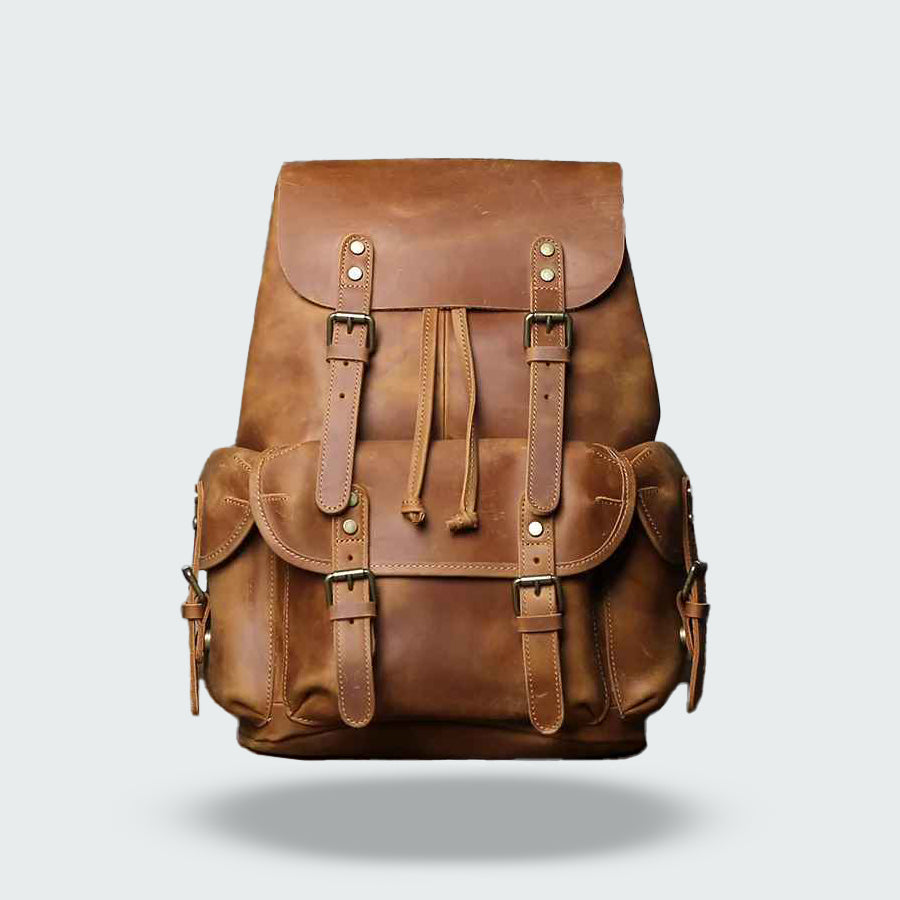 Huxley - Large Leather Backpack