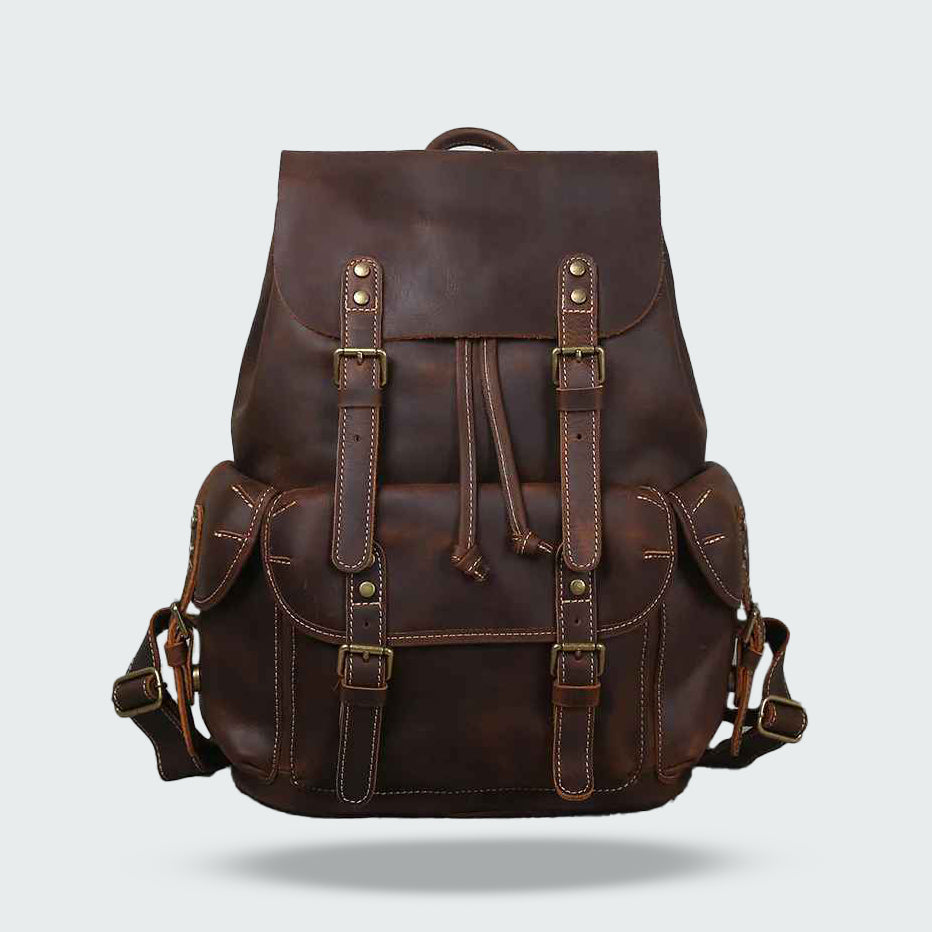 Huxley - Large Leather Backpack