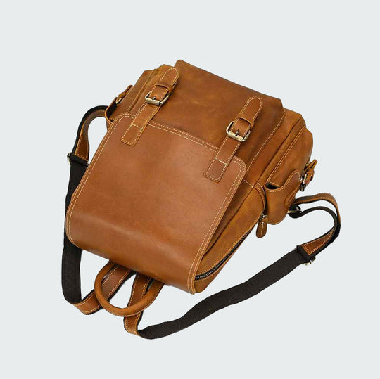 Maximus - High Quality Leather Rucksack