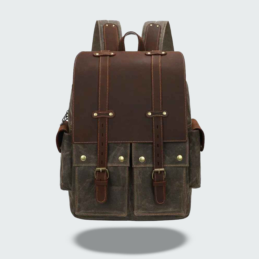 Pioneer - Vintage Canvas Camera Backpack