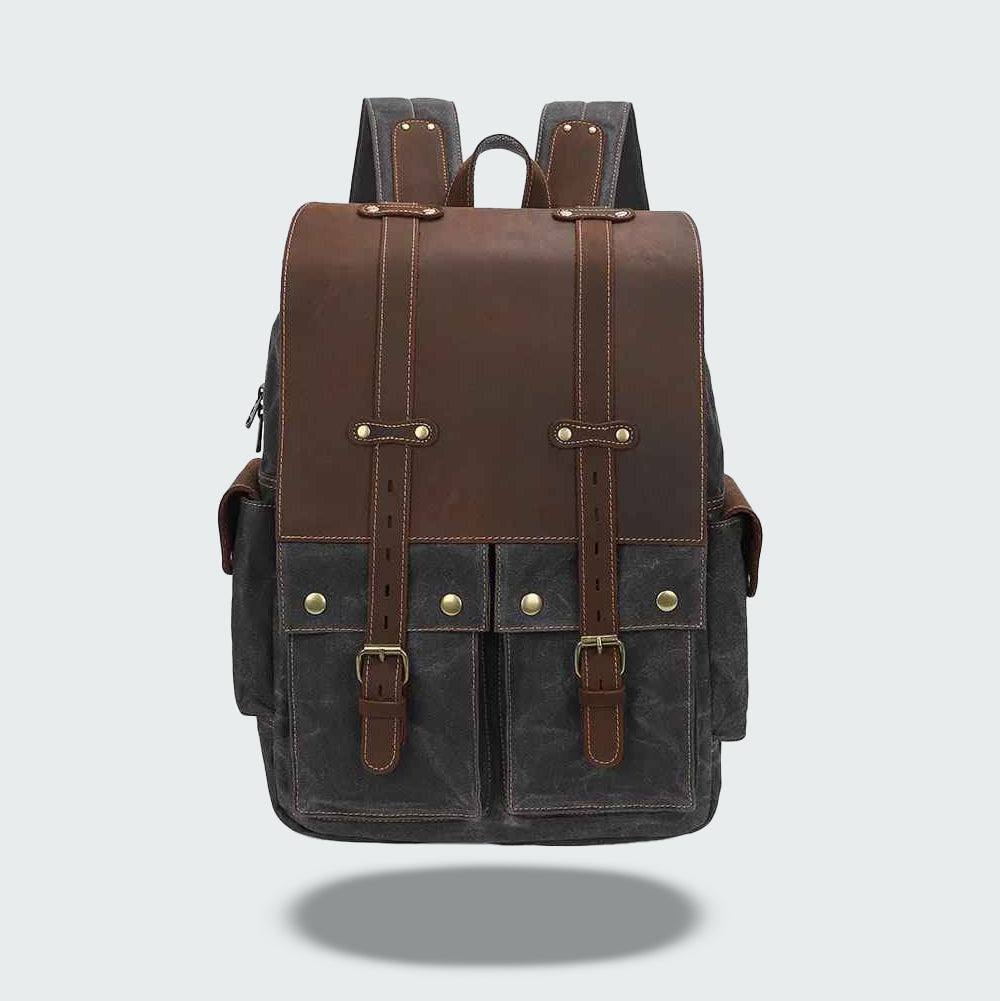 Pioneer - Vintage Canvas Camera Backpack