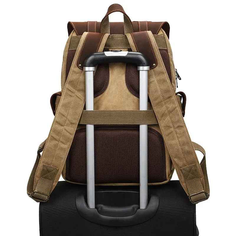 Pioneer - Vintage Canvas Camera Backpack