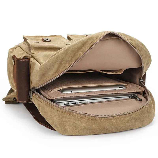 Pioneer - Vintage Canvas Camera Backpack