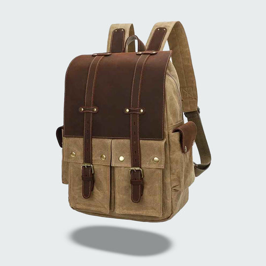 Pioneer - Vintage Canvas Camera Backpack