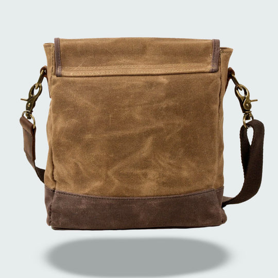 Dakota - Waxed Canvas Crossbody Bag