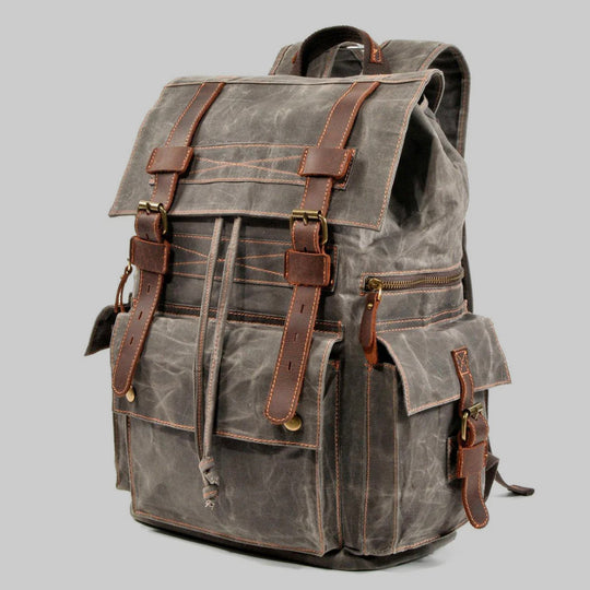 Canvas Drawstring Backpack | Riven