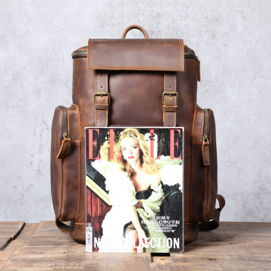 Alvaro - Vintage Leather Backpack