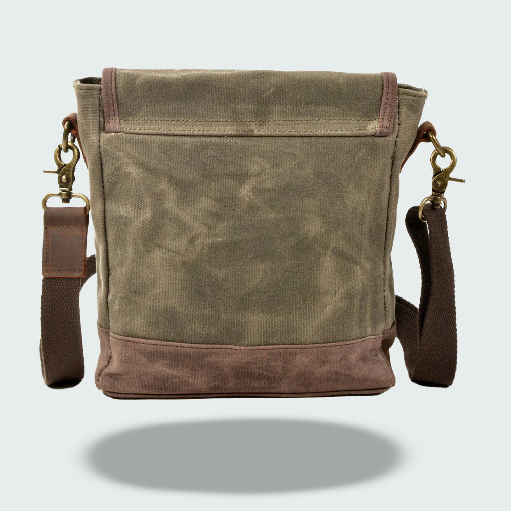 Dakota - Waxed Canvas Crossbody Bag