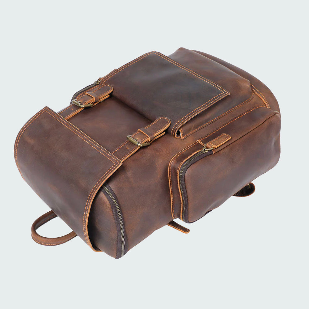 Alvaro - Vintage Leather Backpack