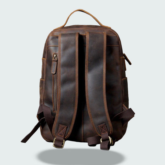 Ashton - Leather Laptop Backpack