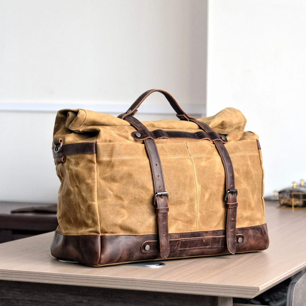 Heritage - Contemporary Dual-Tone Duffle Bag