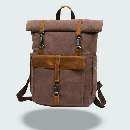 Summit - Vintage Roll Top Backpack