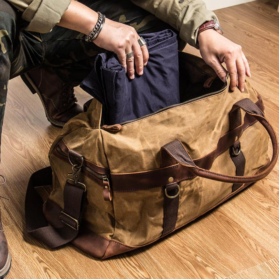 Harper - Two Tone Duffle Bag