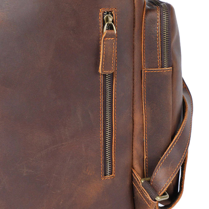 Alvaro - Vintage Leather Backpack