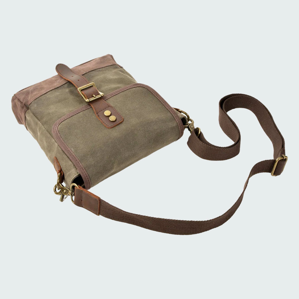 Dakota - Waxed Canvas Crossbody Bag