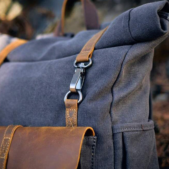 Summit - Vintage Roll Top Backpack