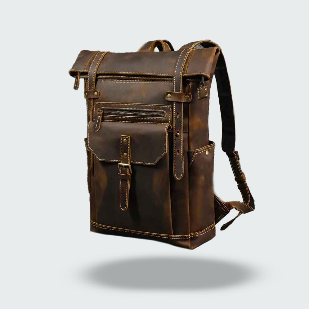 Ranger - Large Capacity Leather Backpack