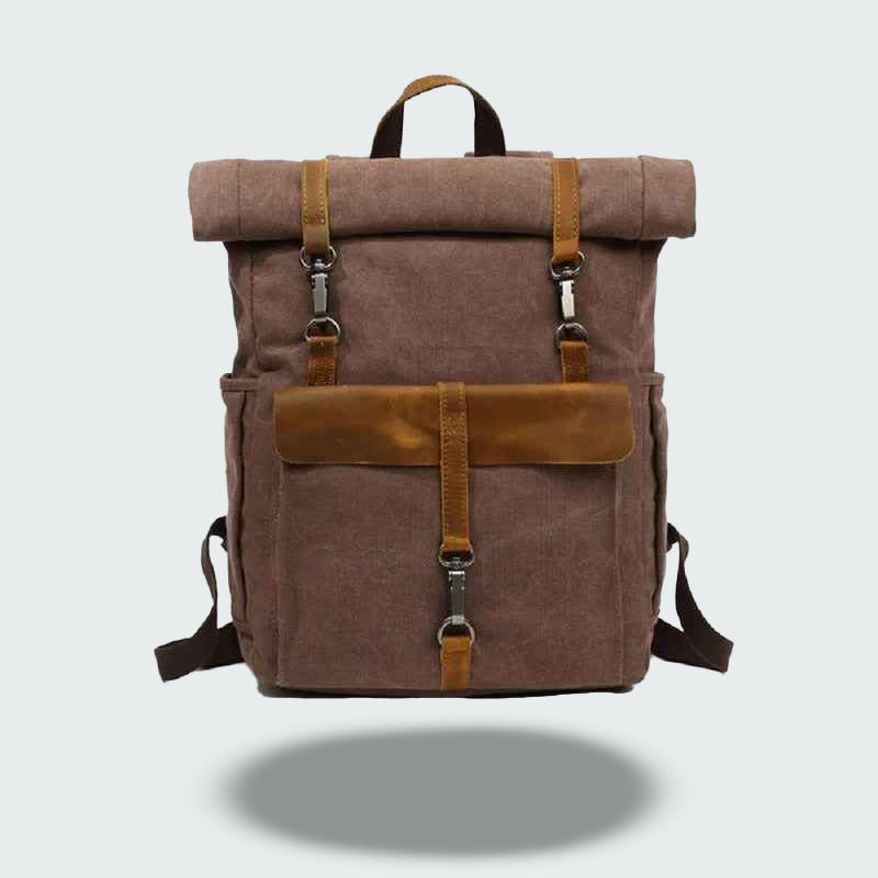 Summit - Vintage Roll Top Backpack