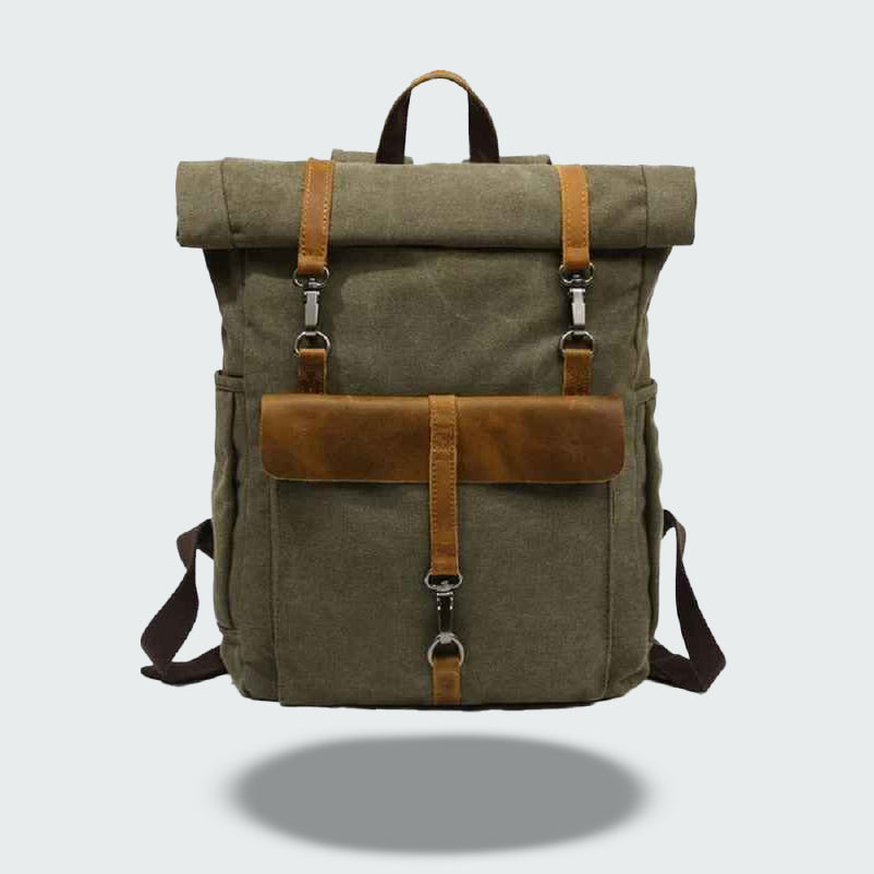 Summit - Vintage Roll Top Backpack