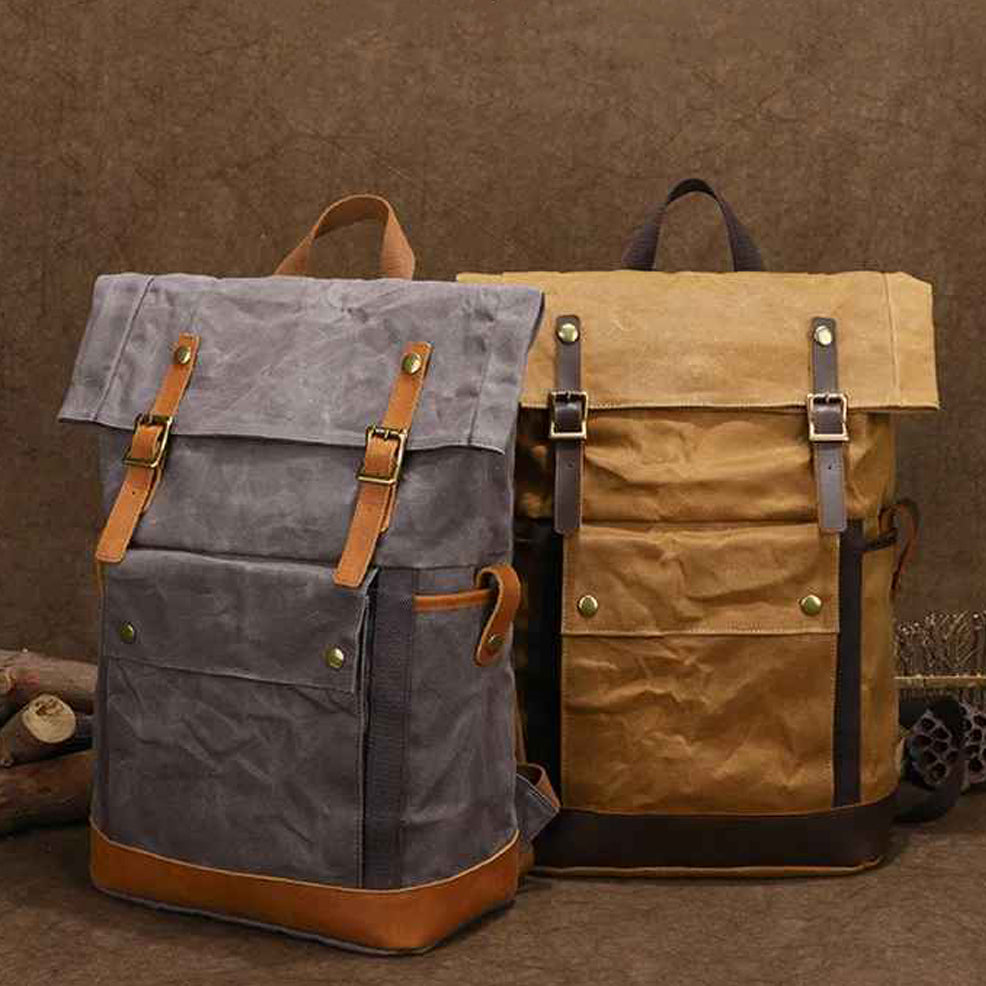 Wanderer - Waxed Canvas Backpack