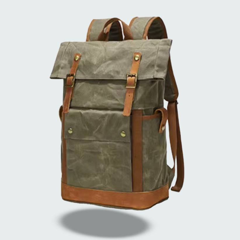 Wanderer - Waxed Canvas Backpack