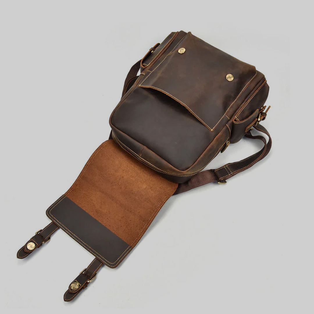 Maximus - High Quality Leather Rucksack